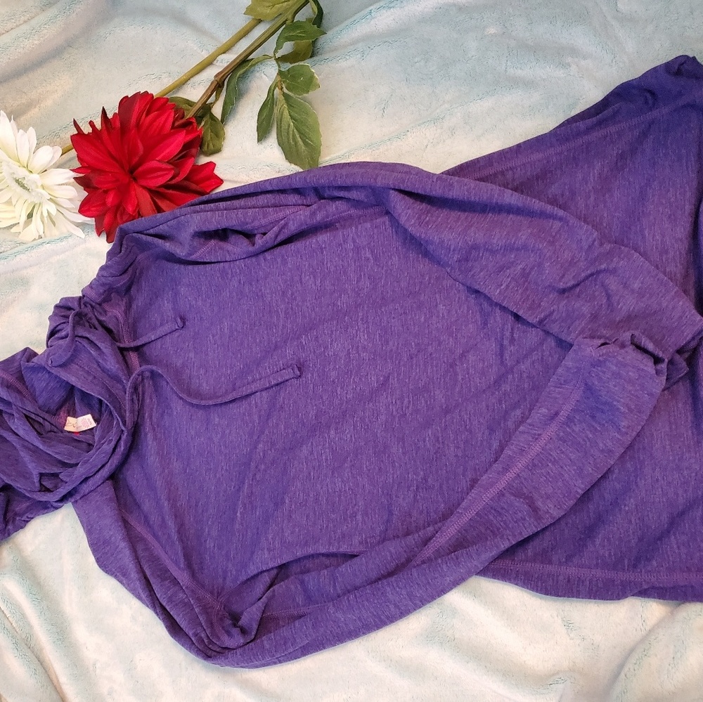 Moving comfort super-soft cowl hoodie size medium